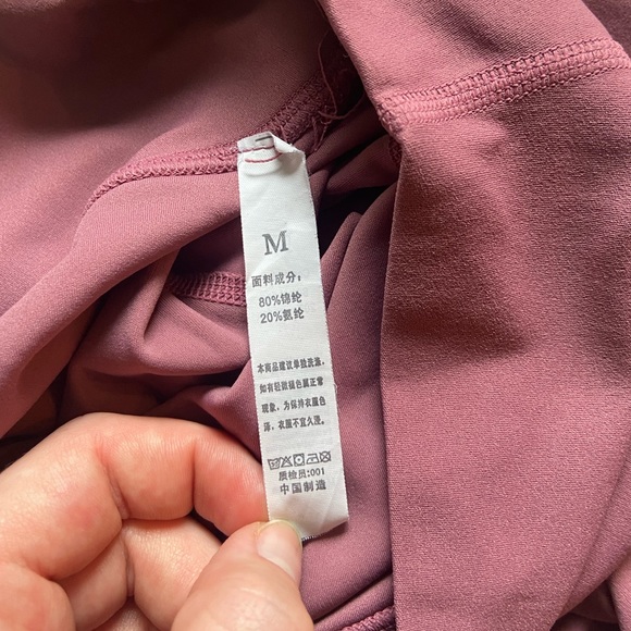 🌸 Vitae Apparel 🌸 cropped mauve leggings - Picture 5 of 9